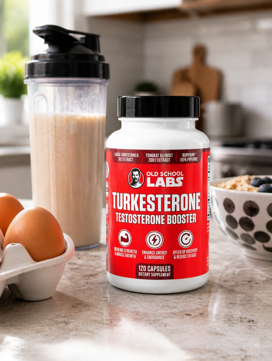 Turkesterone Old School Labs 120 Caps | Fuerza y Músculo
