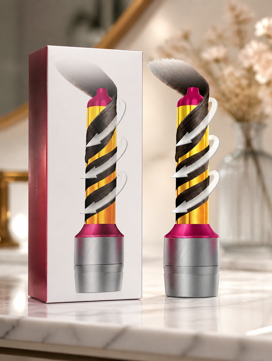 Rizador Automático de Cabello 1000W | Ondas Perfectas en Segundos