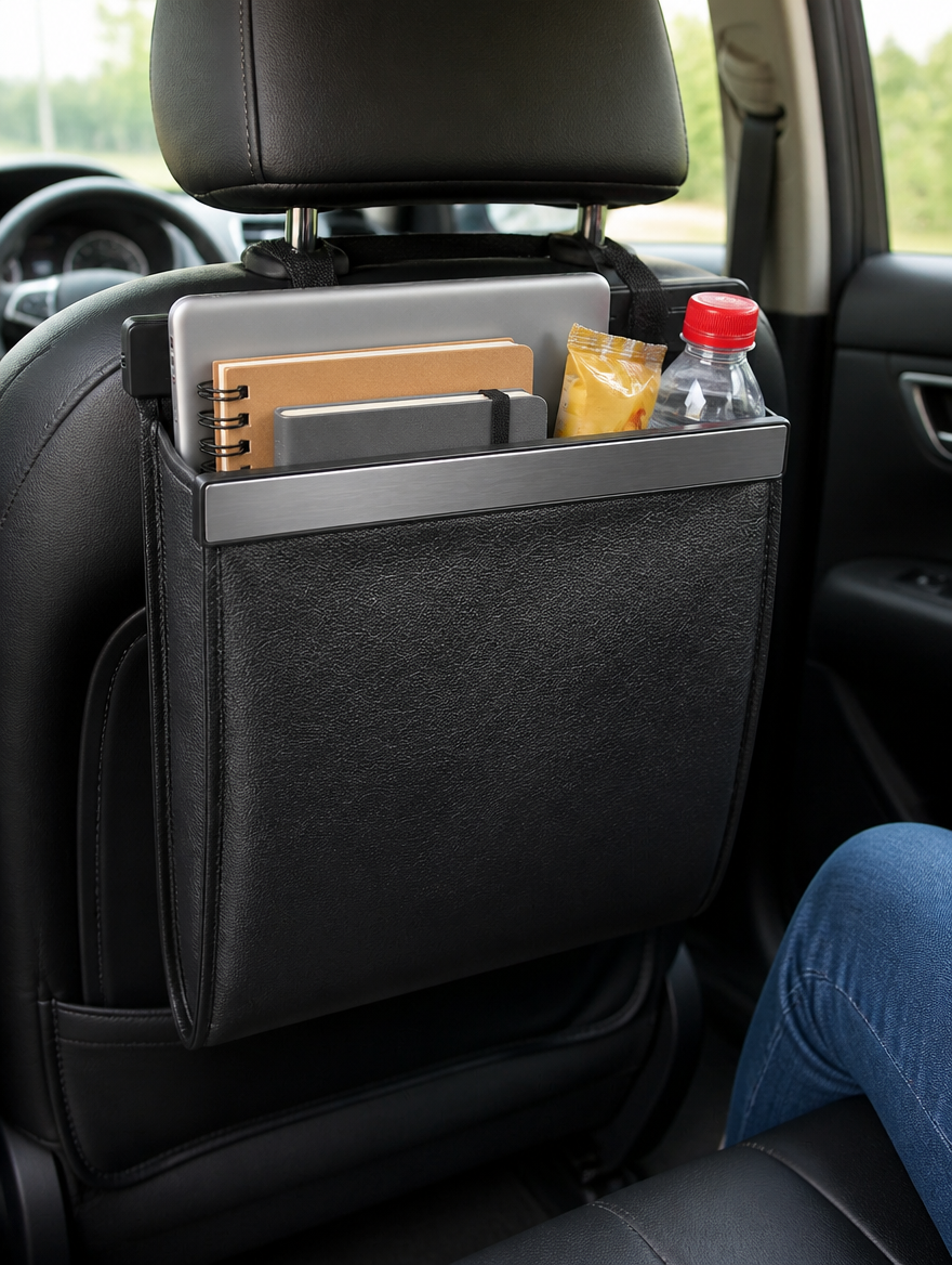 Bolsa Organizadora para Auto | Orden y Espacio Extra en el Respaldo del Asiento