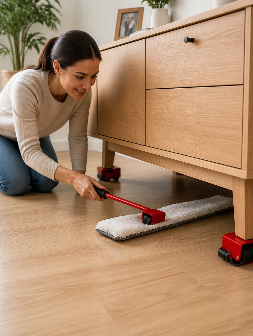 Elevador de Muebles con Ruedas | Mueve Sofás y Refrigeradoras sin Esfuerzo