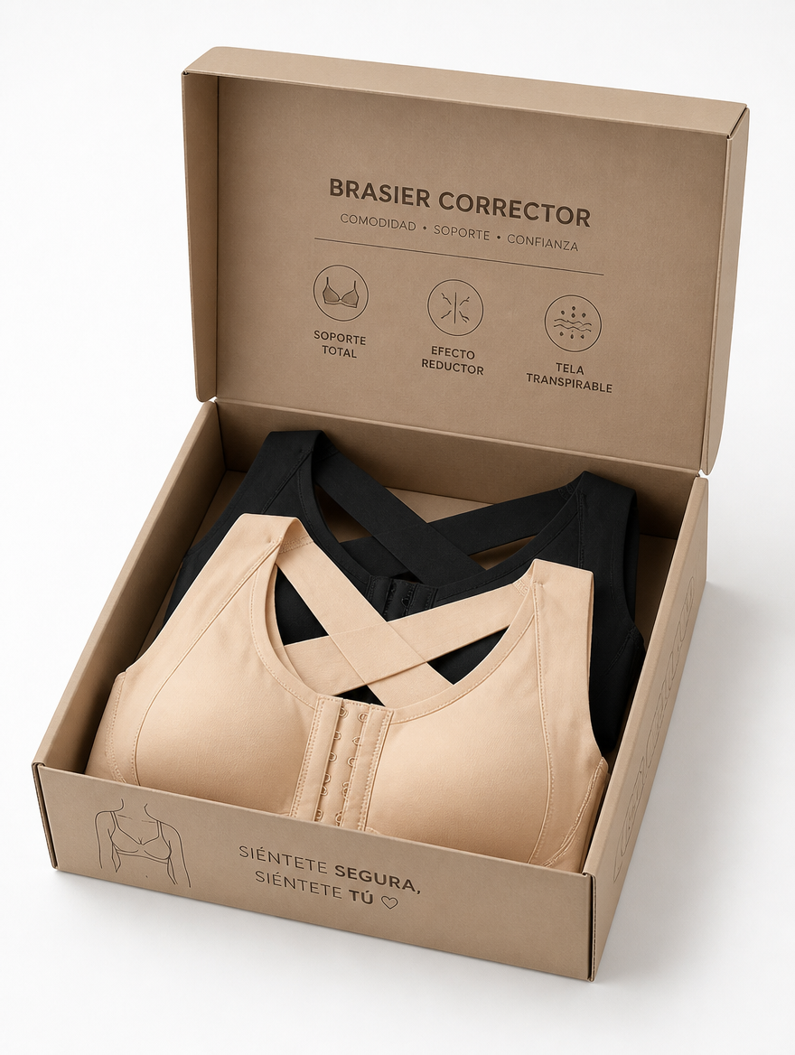 Brasier Corrector Levanta Busto | Realce y Soporte Todo el Día