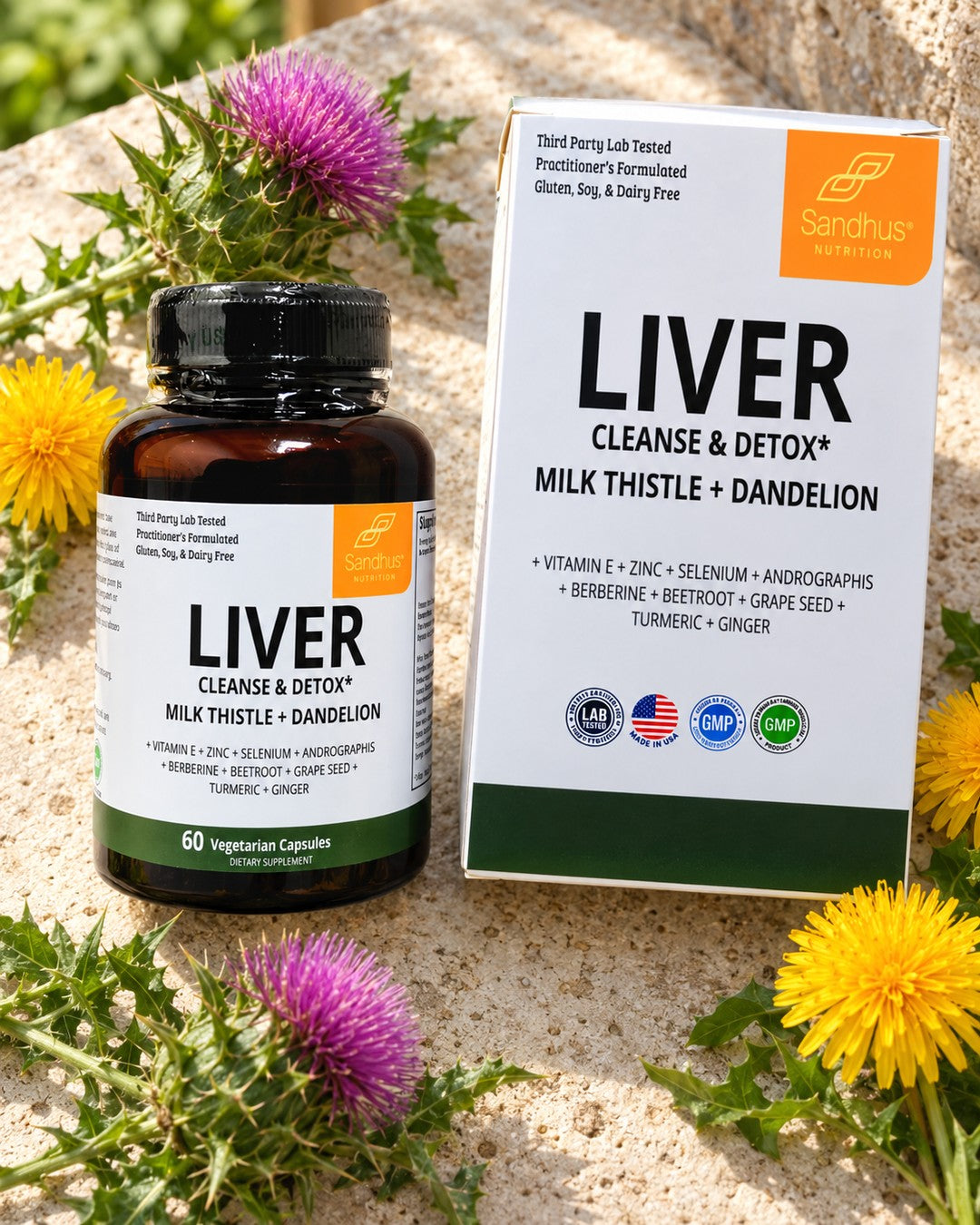 Liver Cleanse & Detox con sus ingredientes