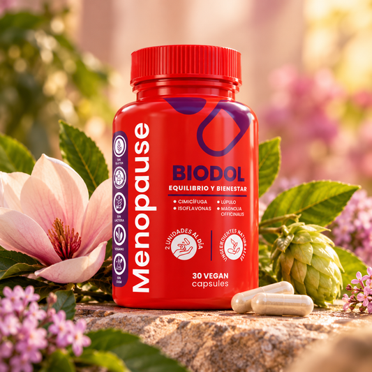 BIODOL Menopause 30 Cápsulas | Menos Bochornos, Noches Tranquilas