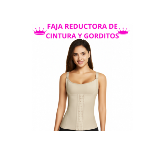 Faja Reductora De Cintura Y Gorditos