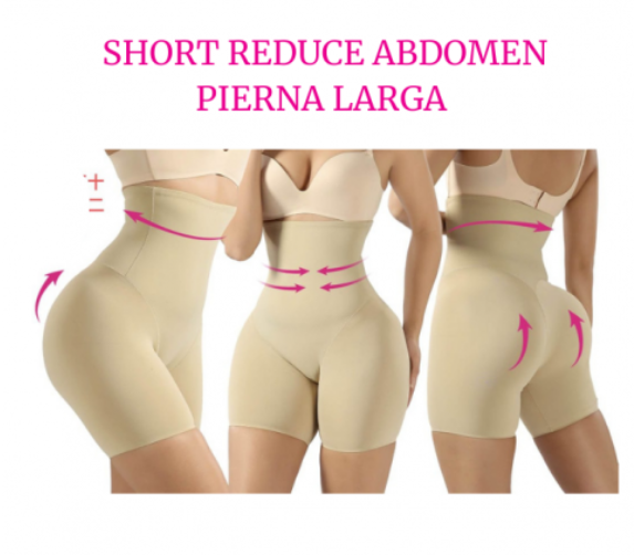 Short Reduce Abdomen Pierna Larga