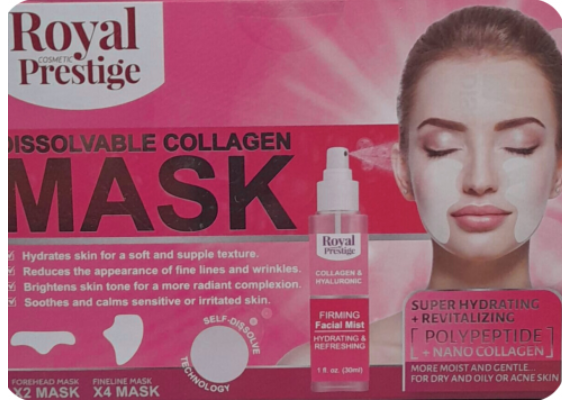Collagen Mask Mascarilla Colageno Antien