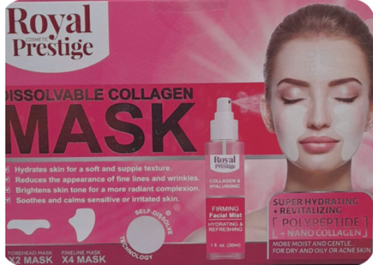 Collagen Mask Mascarilla Colageno Antien