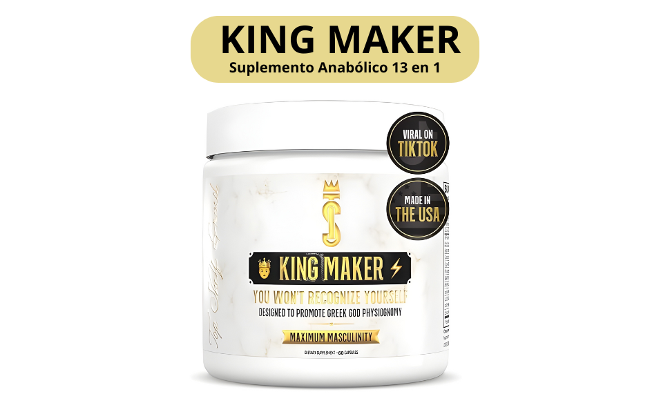 King Maker 13 en 1 | Ashwagandha y Maca para Rendir como Antes