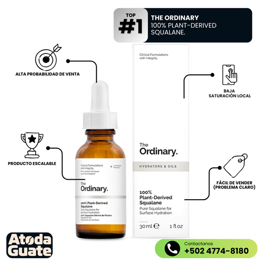 TO. 100% Plant-derived squalane.