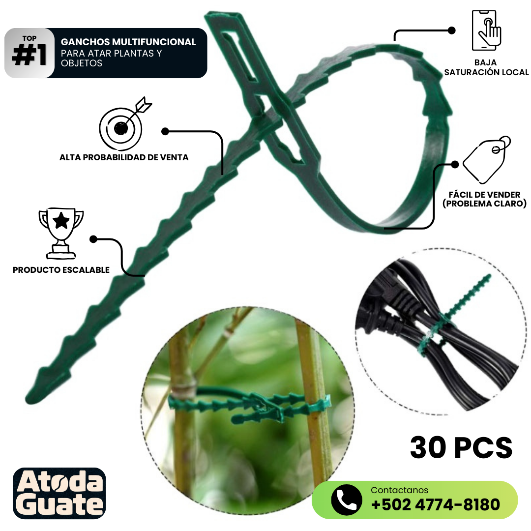 Ganchos Multifuncionales 30pcs