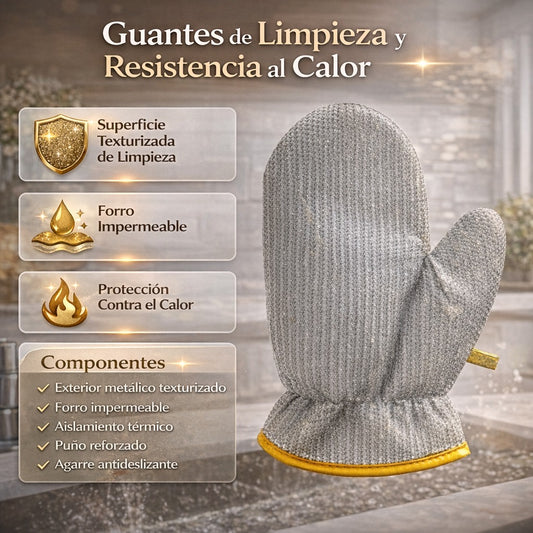 Guantes para lavar resistentes al calor