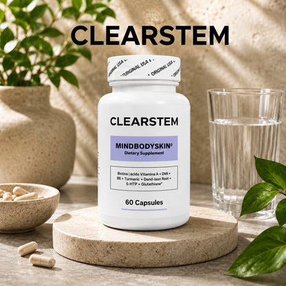 Clearstem MindBodySkin 60 Cápsulas | Piel con Brillo desde Adentro