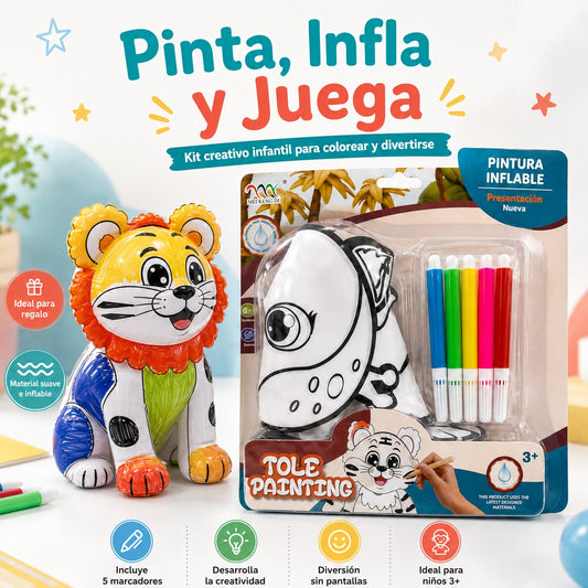 Inflable para colorear de Animales