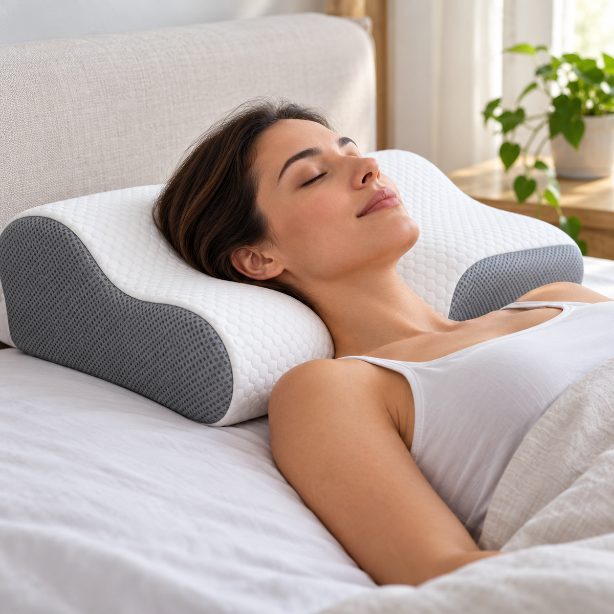 Almohada Cervical de Tracción | Relaja el Cuello y la Tensión