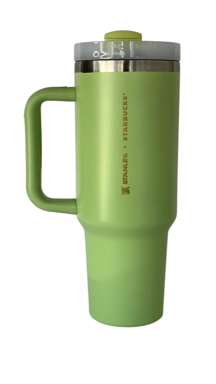 Stanley x Starbucks 40 oz | Vaso térmico verde con pajilla