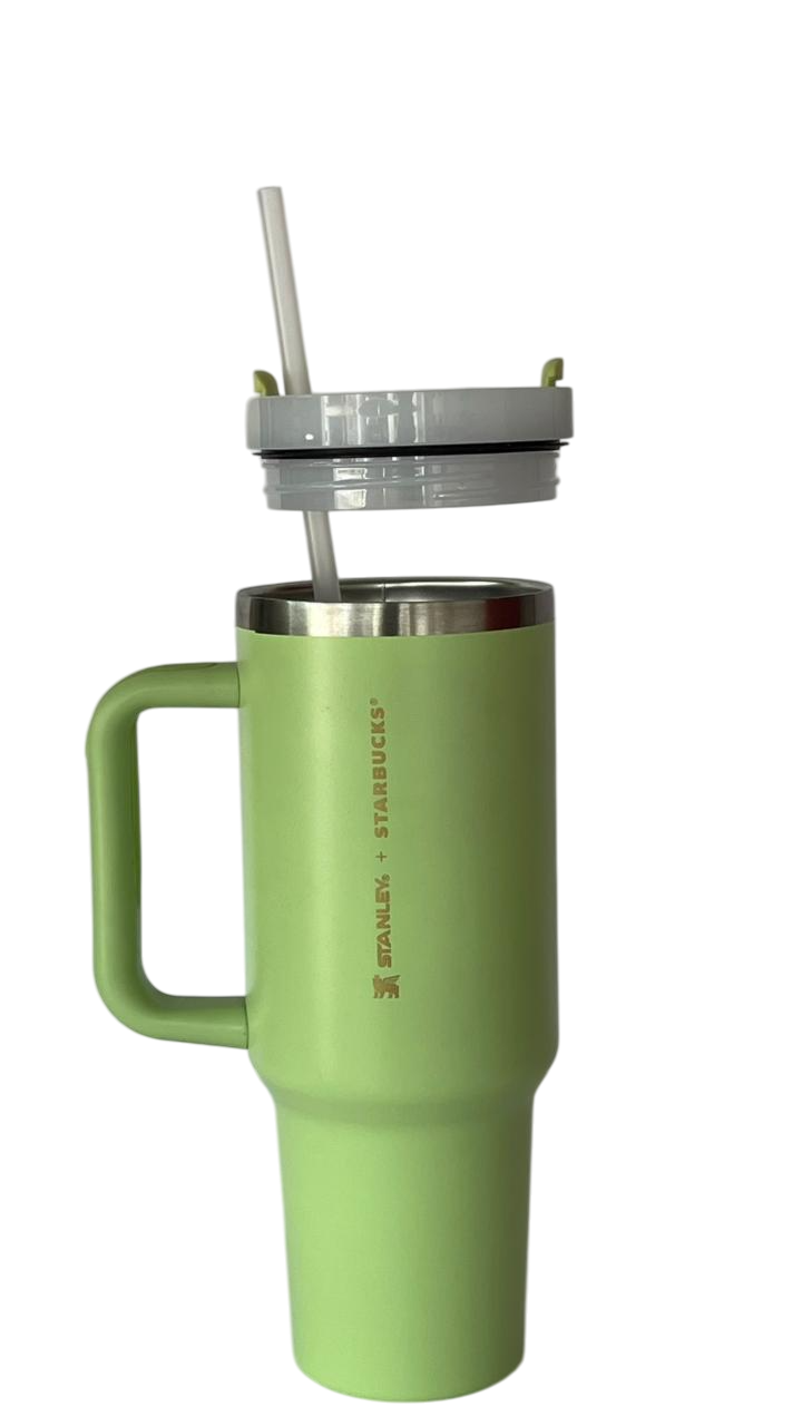 Stanley x Starbucks 40 oz | Vaso térmico verde con pajilla
