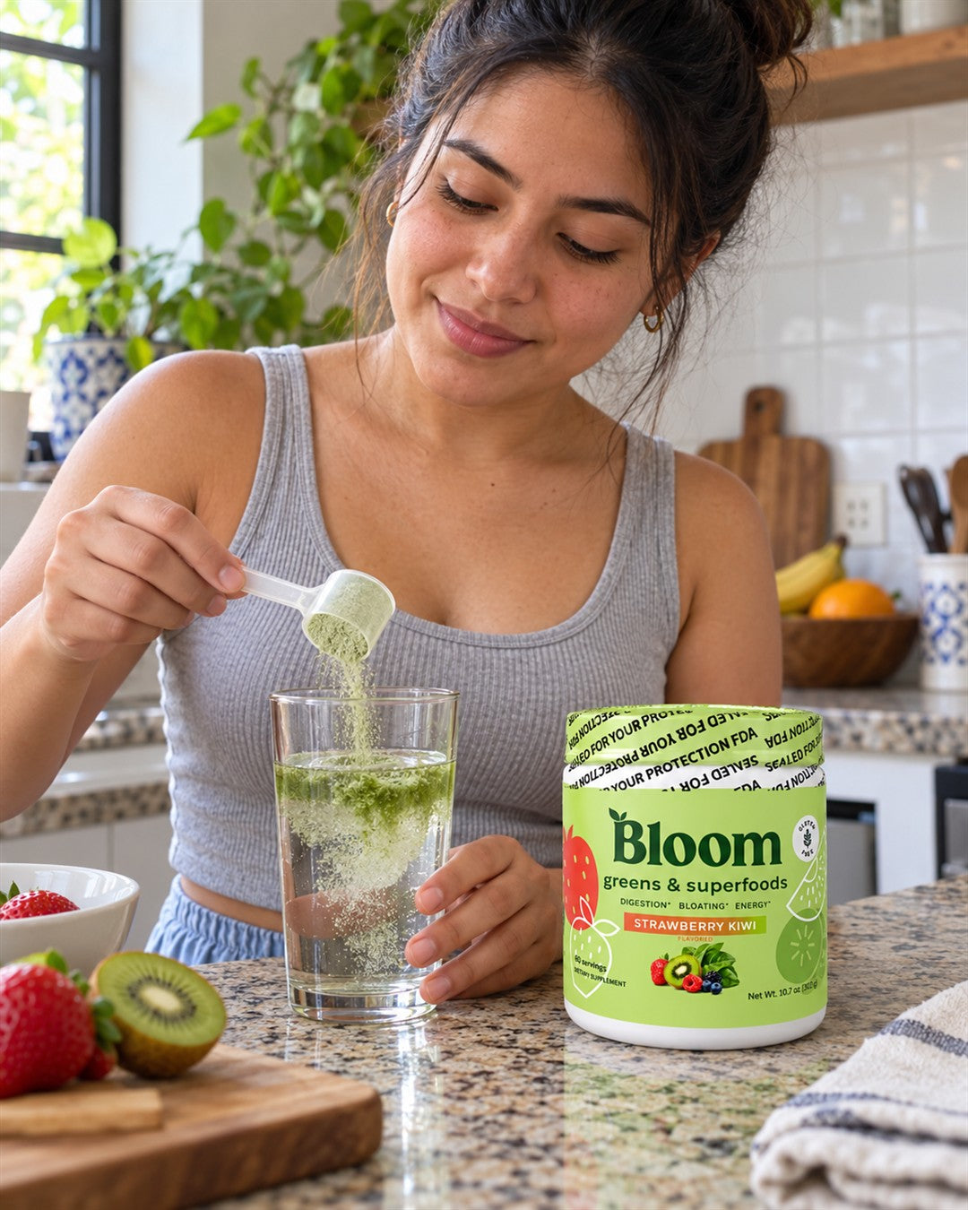 bloom greens en la rutina diaria