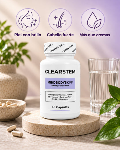 Clearstem MindBodySkin 60 Cápsulas beneficios