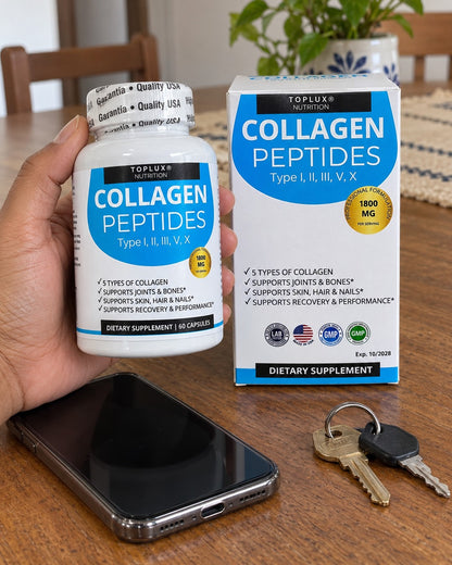Tamaño real del Collagen Peptides