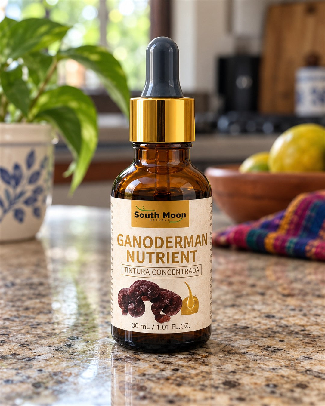 ganoderman nutrient foto del frasco