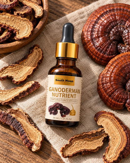 Ganoderman Nutrient con sus ingredientes
