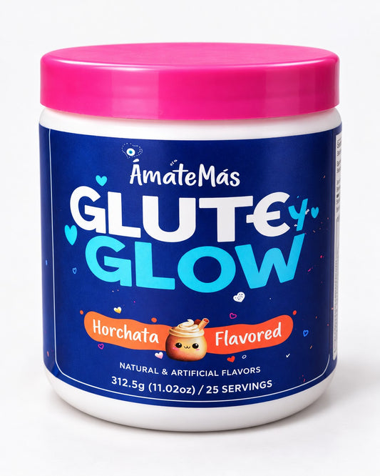Glute y Glow ÁmateMás foto del envase