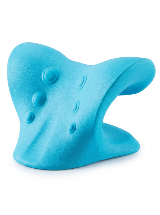 Almohada de Tracción Cervical | Alivia el Dolor de Cuello en Casa
