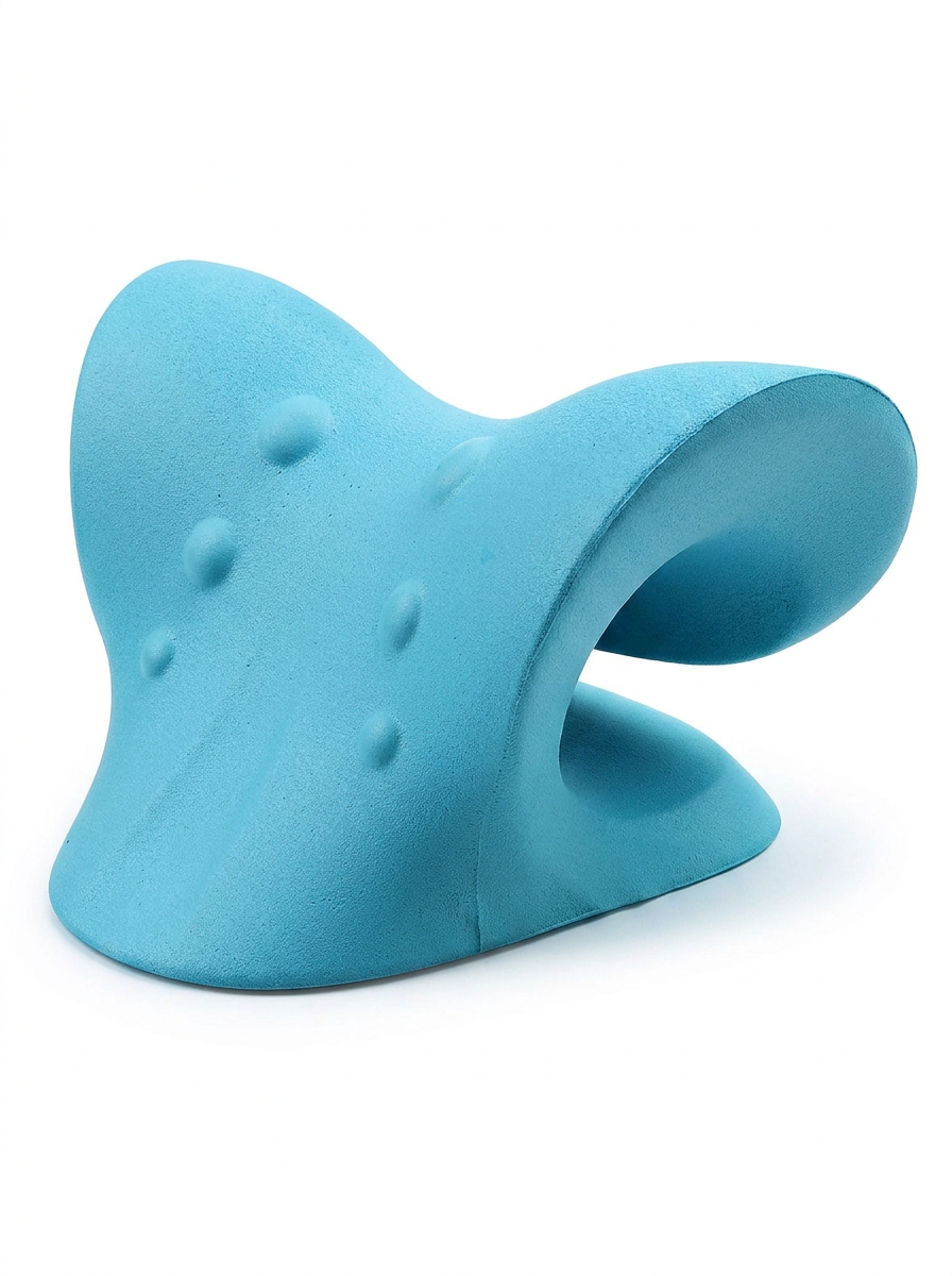 Almohada Terapéutica Cervical | Relaja el Cuello y la Espalda Alta