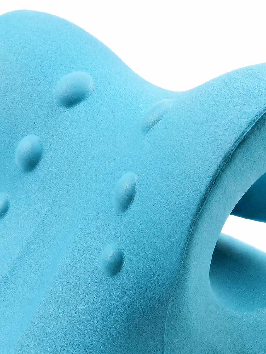 Almohada Terapéutica Cervical | Relaja el Cuello y la Espalda Alta