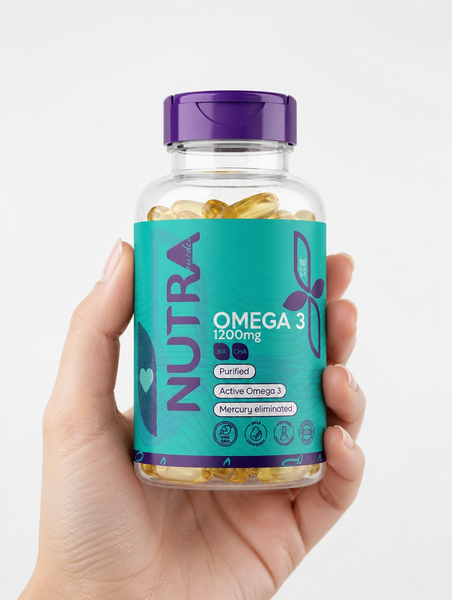 Omega 3 NUTRA 1200mg | Purificado y Libre de Mercurio
