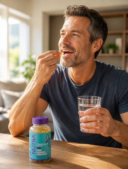 Omega 3 NUTRA 1200mg | Purificado y Libre de Mercurio