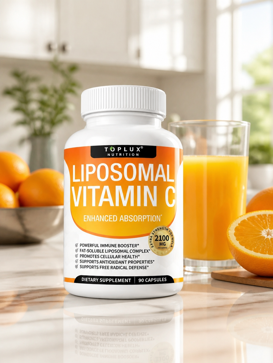 Vitamina C Liposomal 2100mg | Defensas Fuertes y Mejor Absorción