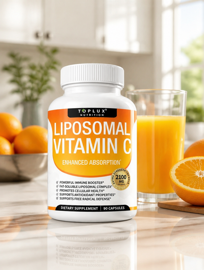 Vitamina C Liposomal 2100mg | Defensas Fuertes y Mejor Absorción