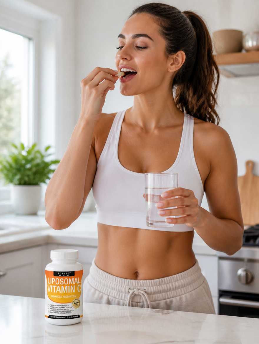 Vitamina C Liposomal 2100mg | Defensas Fuertes y Mejor Absorción