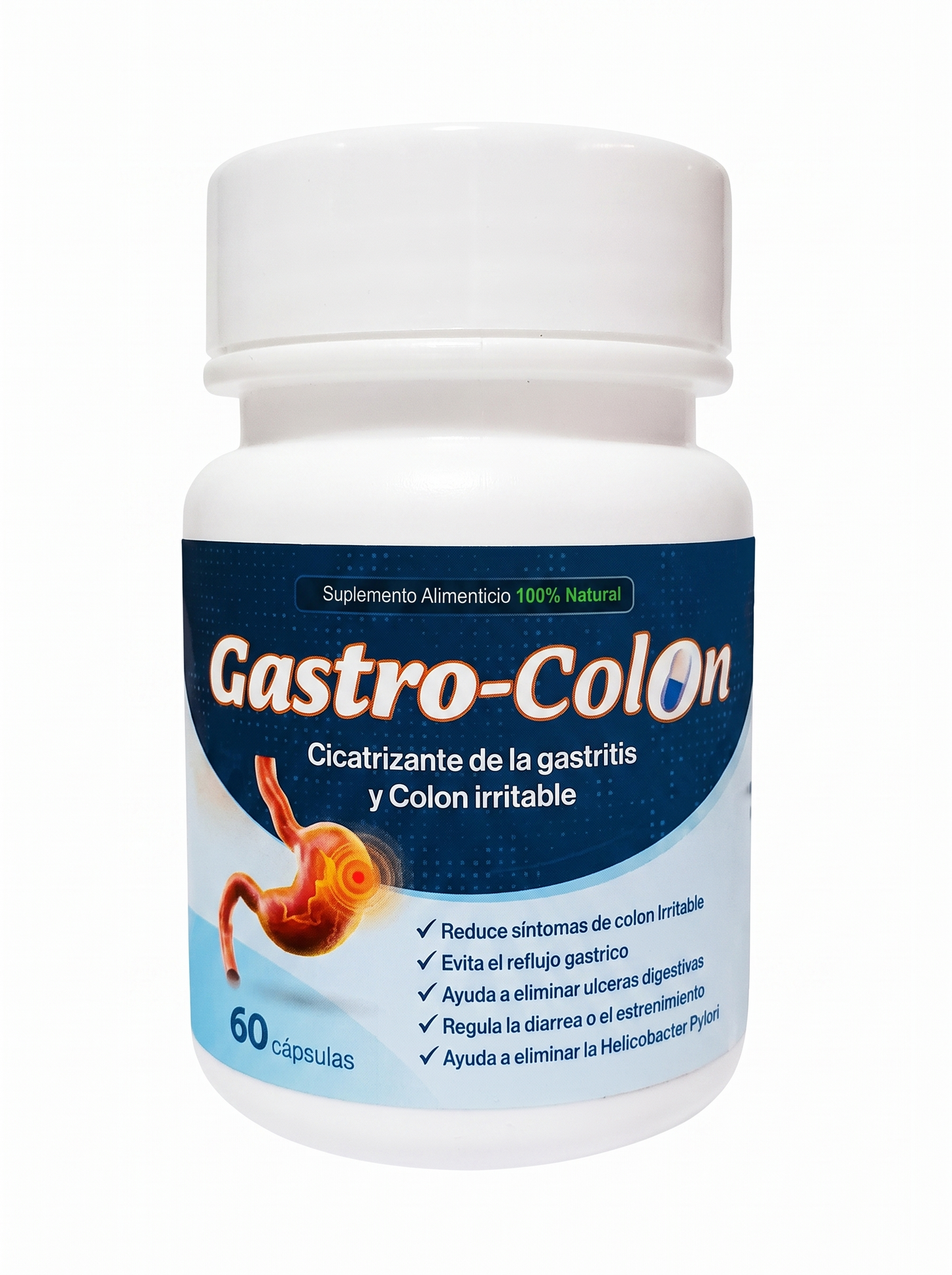 Gastro-Colon 60 Cápsulas | Bienestar Digestivo Natural