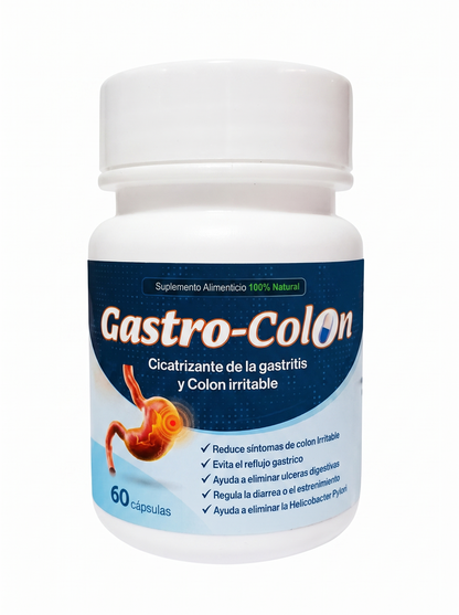 Gastro-Colon 60 Cápsulas | Bienestar Digestivo Natural