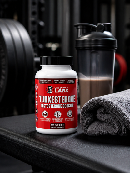Turkesterone Old School Labs 120 Caps | Fuerza y Músculo