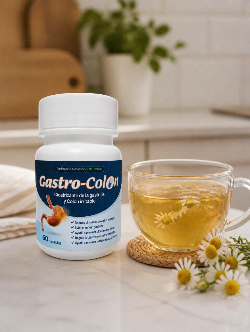 Gastro-Colon 60 Cápsulas | Bienestar Digestivo Natural