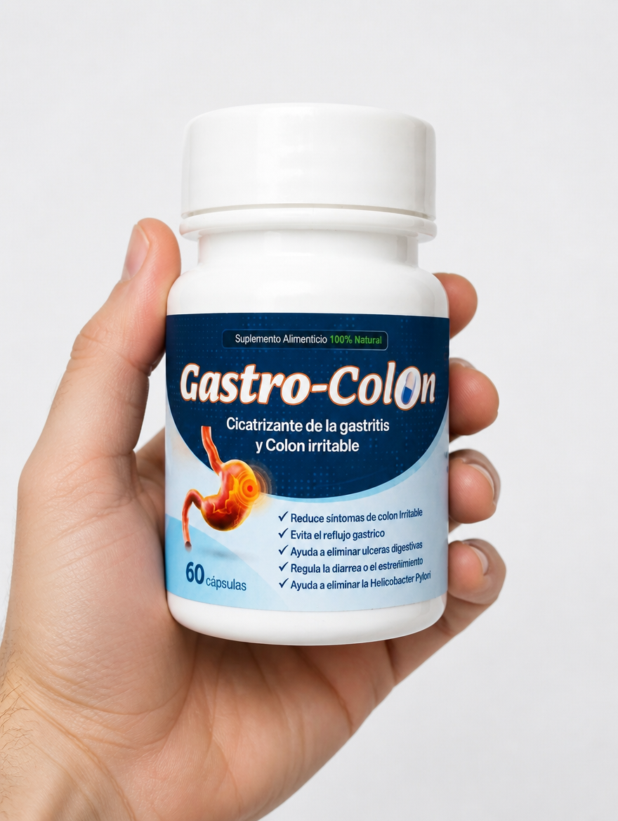 Gastro-Colon 60 Cápsulas | Bienestar Digestivo Natural