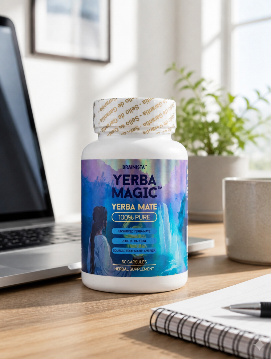 Yerba Magic | Yerba Mate 100% Pura en Cápsulas – Energía Natural