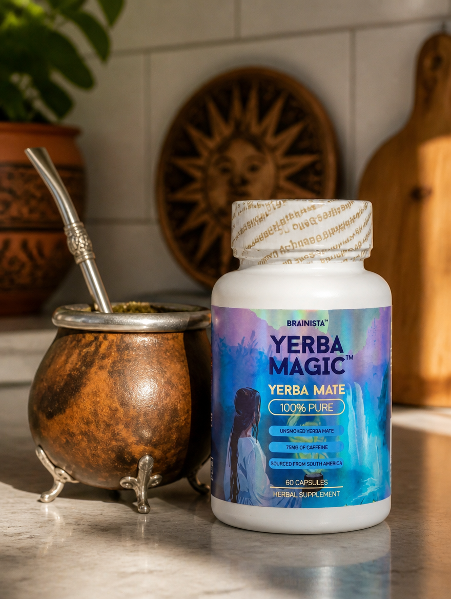 Yerba Magic | Yerba Mate 100% Pura en Cápsulas – Energía Natural