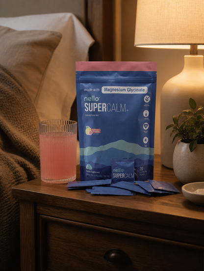Nello SuperCalm | Bebida Relajante con Magnesio – 20 Sobres