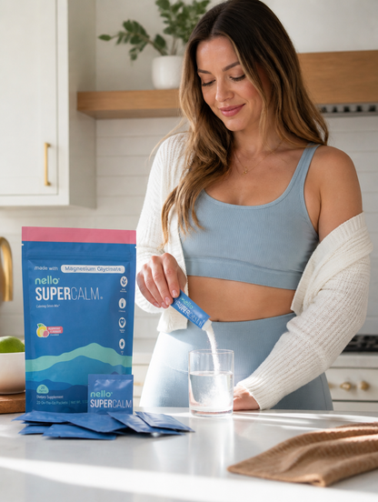 Nello SuperCalm | Bebida Relajante con Magnesio – 20 Sobres