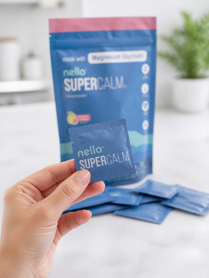Nello SuperCalm | Bebida Relajante con Magnesio – 20 Sobres