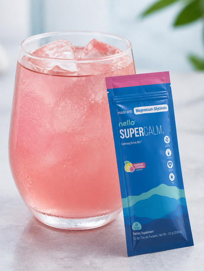 Nello SuperCalm | Bebida Relajante con Magnesio – 20 Sobres