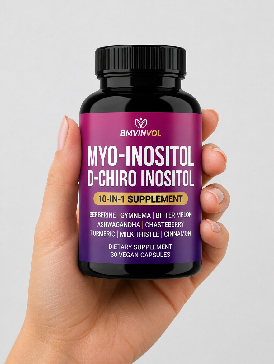 Myo-Inositol + D-Chiro Inositol 10-en-1 | Bienestar Femenino