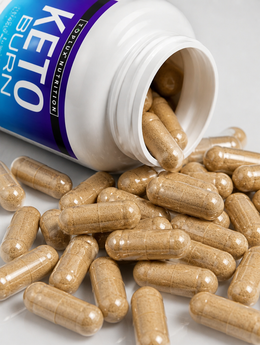 Keto Burn 1200mg 60 Caps | Energía y Control del Apetito