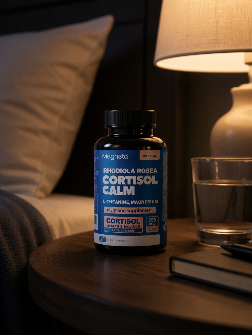 Megneta Cortisol Calm | Reduce el Estrés y Duerme Profundo