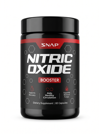 SNAP Nitric Oxide Booster 60 Caps | Más Fuerza y Pump Muscular