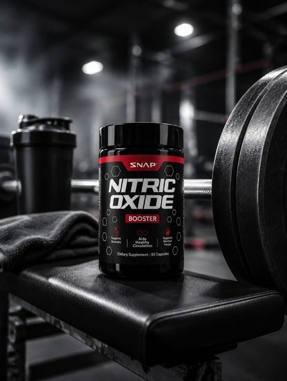 SNAP Nitric Oxide Booster 60 Caps | Más Fuerza y Pump Muscular